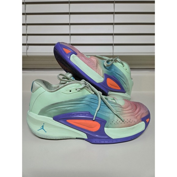 Nike Other - Nike Air Jordan Luka 3 Mens Size 10.5 Green Pink Athletic Running Shoes Sneakers